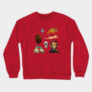 Salvador Dalí Sticker Pack Crewneck Sweatshirt